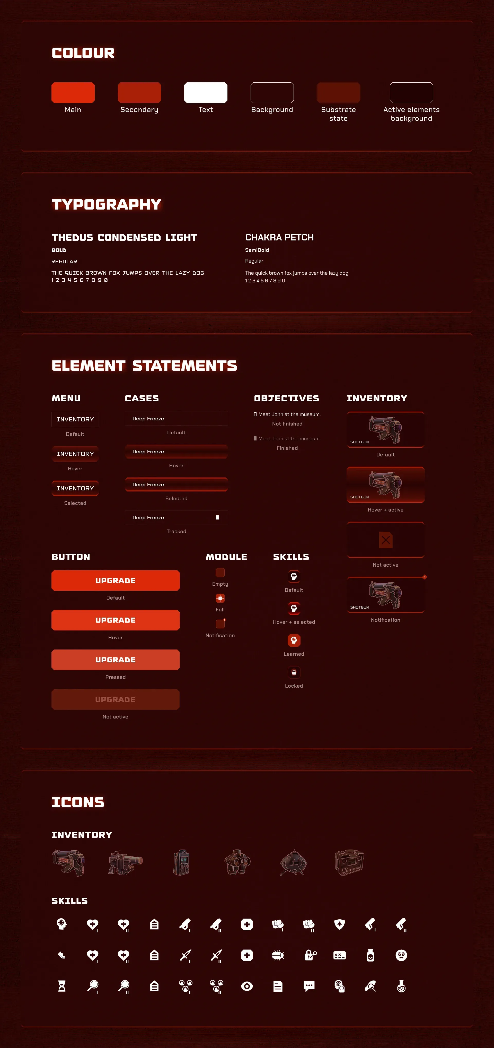 Terror space — fictional game — screen 12